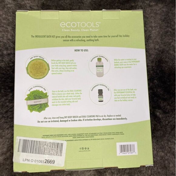 Eco Tools Peppermint Bath / Shower Set - Picture 2 of 2